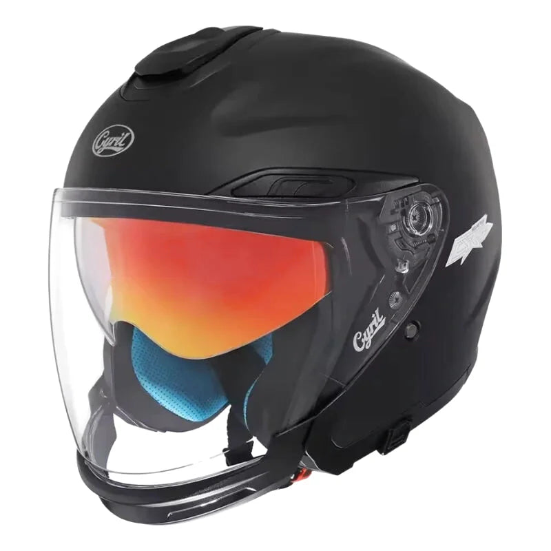 Casque Moto Jet - Cyril I Noir - Skavel