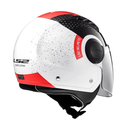 Casque Moto Jet - LS2 I Blanc - Skavel