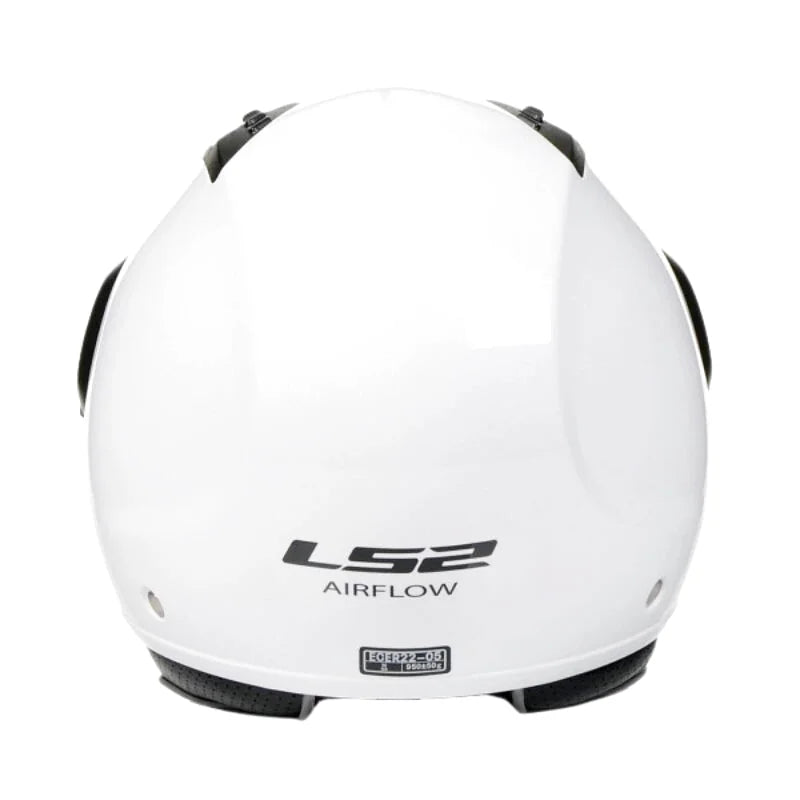 Casque Moto Jet - LS2 I Blanc - Skavel