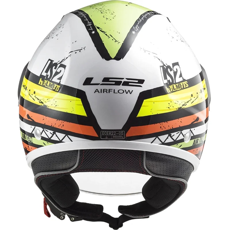 Casque Moto Jet - LS2 I Blanc - Skavel