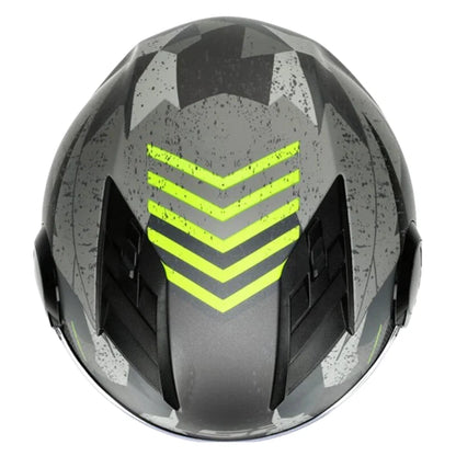 Casque Moto Jet - LS2 I Gris - Skavel