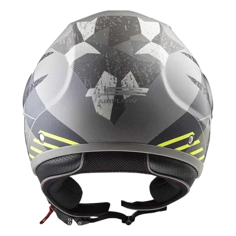 Casque Moto Jet - LS2 I Gris - Skavel