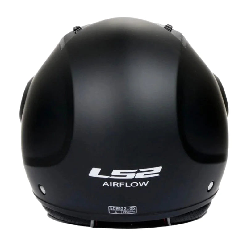 Casque Moto Jet - LS2 I Noir Mat - Skavel