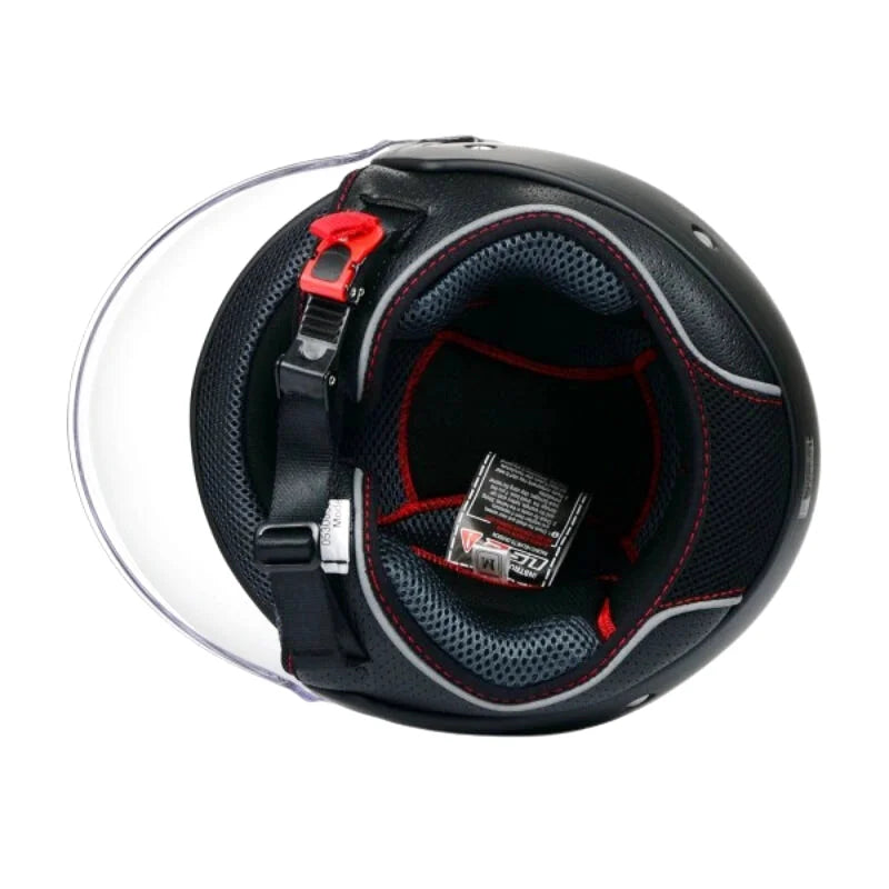 Casque Moto Jet - LS2 I Noir Mat - Skavel
