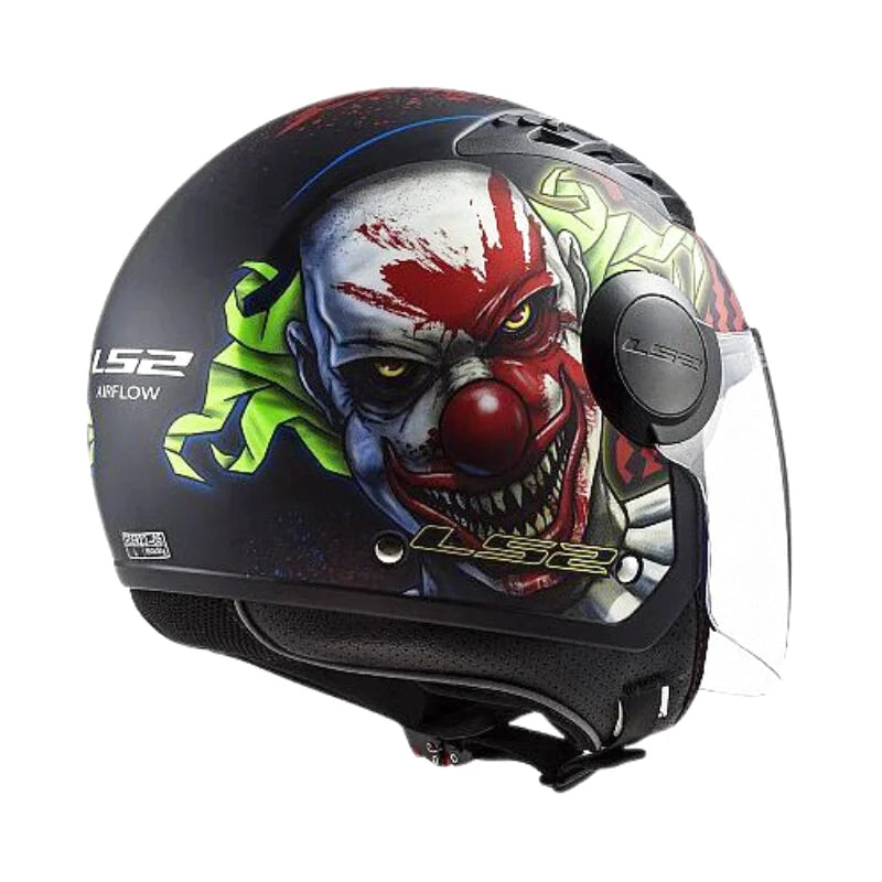 Casque Moto Jet - LS2 I Noir - Skavel