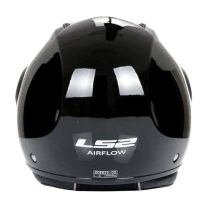 Casque Moto Jet - LS2 I Noir - Skavel