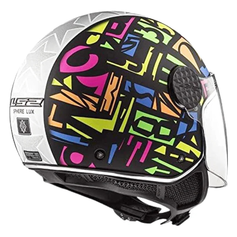 Casque Moto Jet - LS2 I Noir - Skavel
