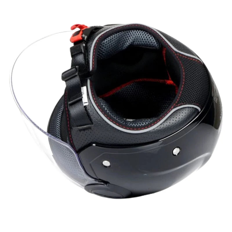 Casque Moto Jet - LS2 I Noir - Skavel