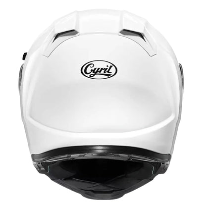 Casque Moto Modulable - Cyril I Blanc - Skavel