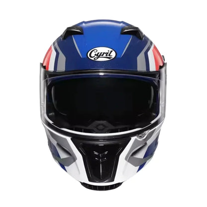 Casque Moto Modulable - Cyril I Bleu - Skavel