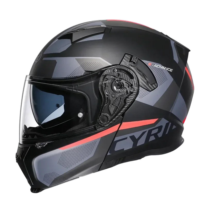 Casque Moto Modulable - Cyril I Noir - Skavel