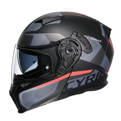 Casque Moto Modulable - Cyril I Noir - Skavel