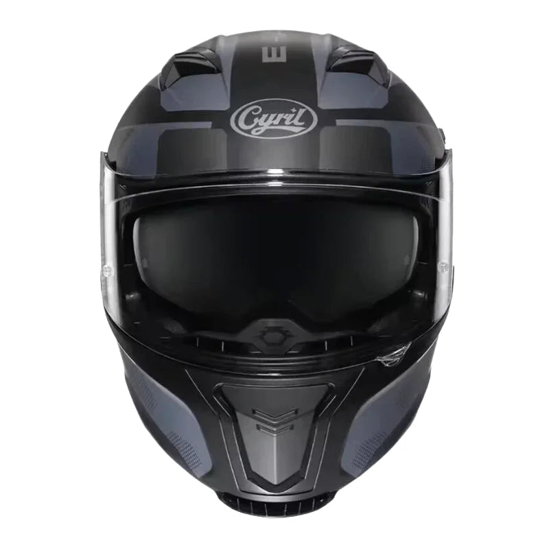 Casque Moto Modulable - Cyril I Noir - Skavel