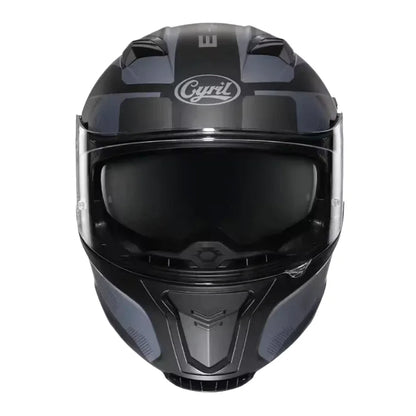 Casque Moto Modulable - Cyril I Noir - Skavel