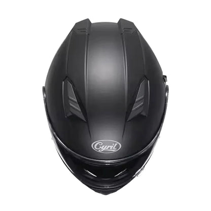 Casque Moto Modulable - Cyril I Noir - Skavel