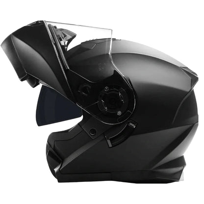 Casque Moto Modulable - GJH I Noir - Skavel