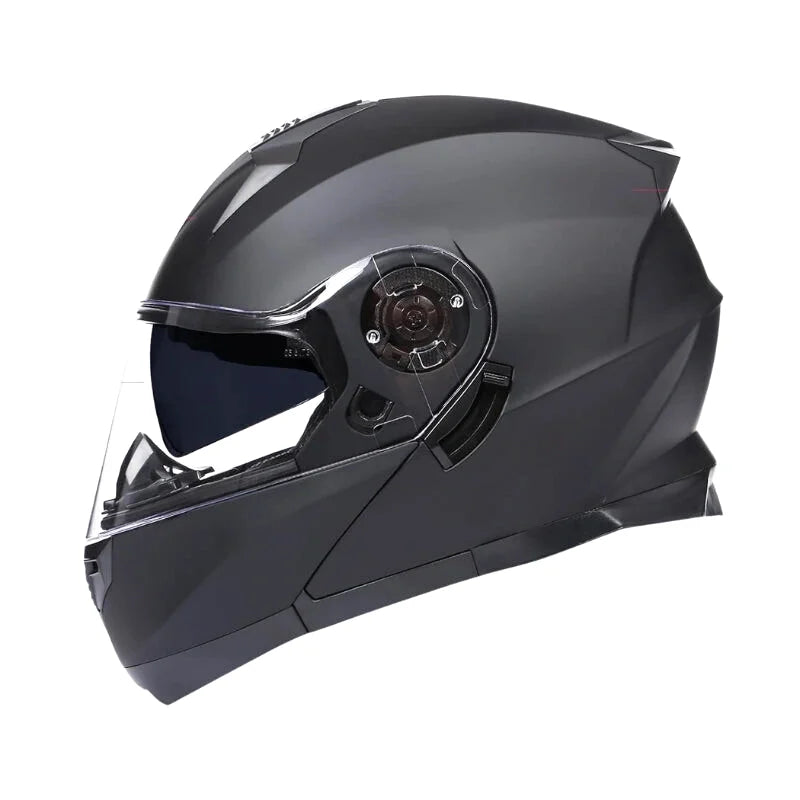 Casque Moto Modulable - GJH I Noir - Skavel